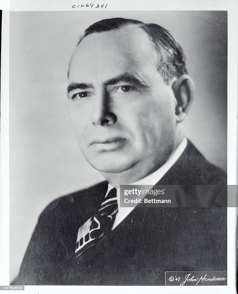 Portrait of Congressman Joseph Martin, Jr.
