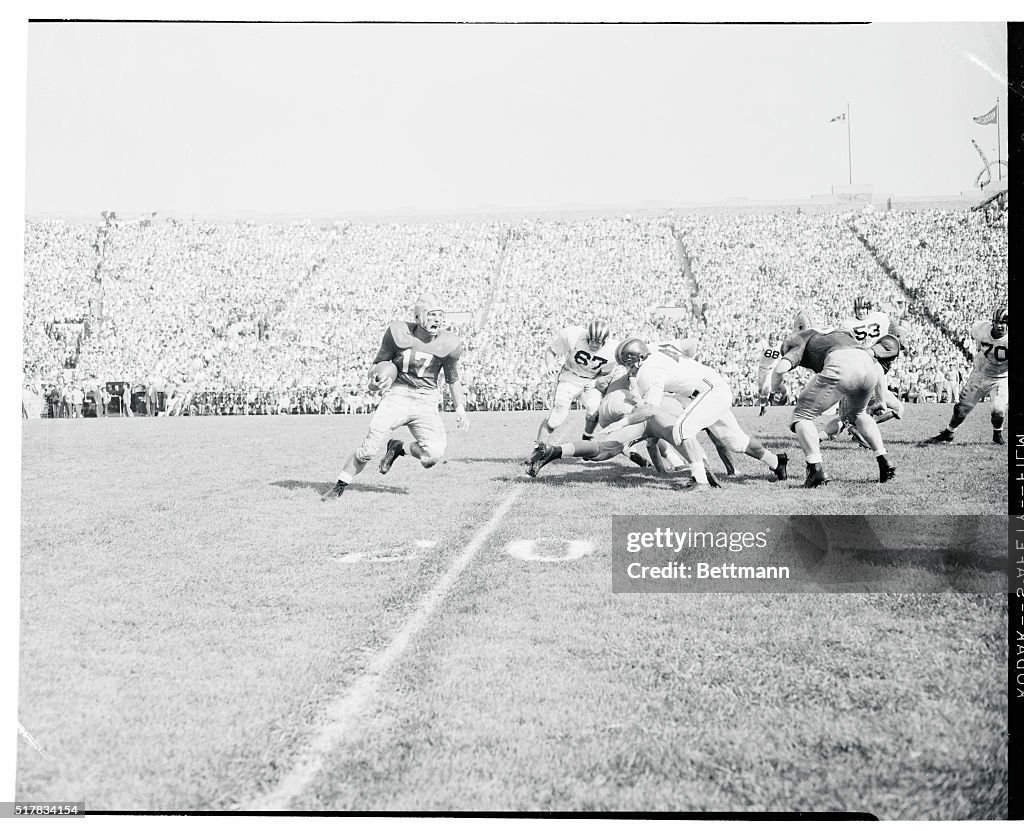 Jim Morse Running With the Football