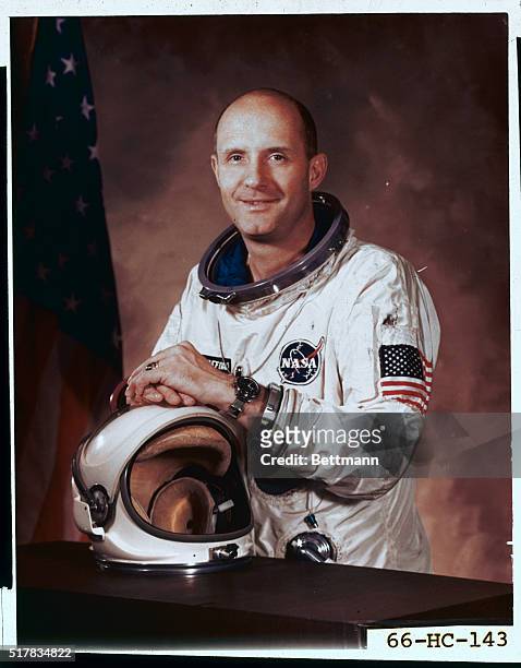 Astronaut Thomas P. Stafford, command pilot for the Gemini-9 mission.