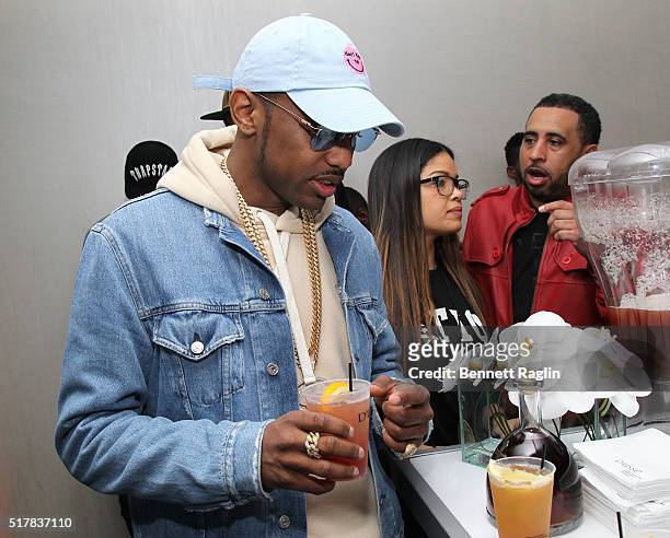 Recording artist Fabolous attends the D'USSE VIP Riser At Rihanna: ANTI World Tour at Barclays Center on March 27, 2016 in New York City.