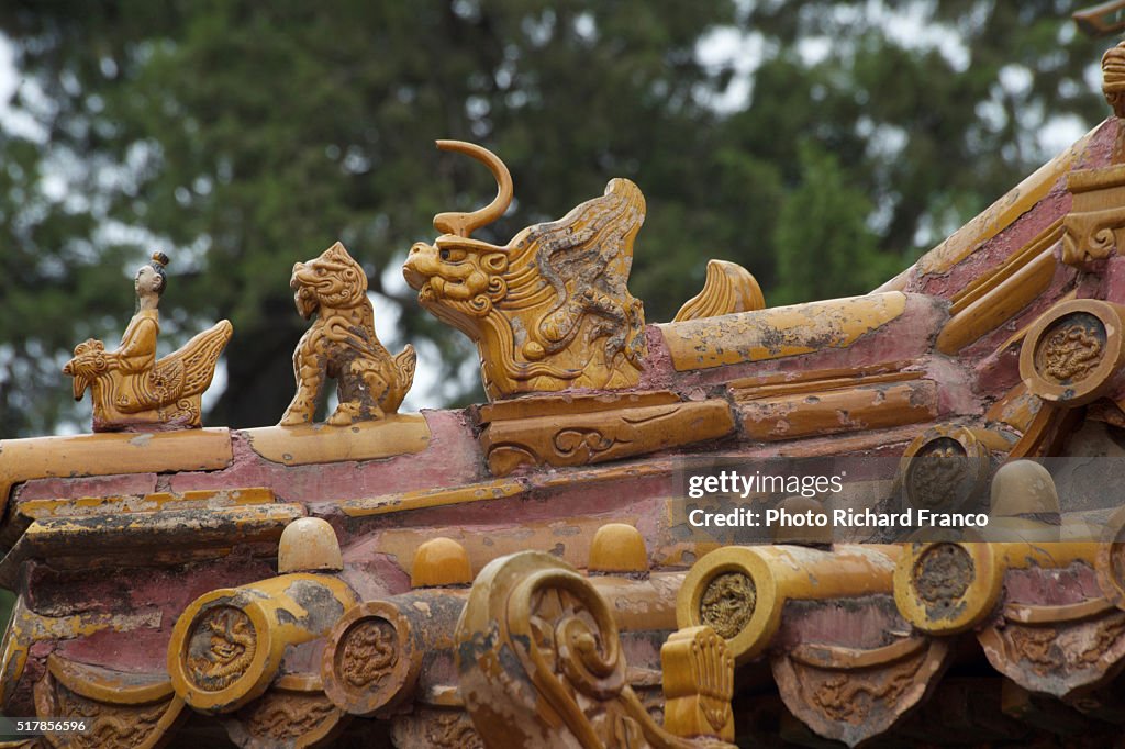 Forbidden City Roof Charms, Beijing