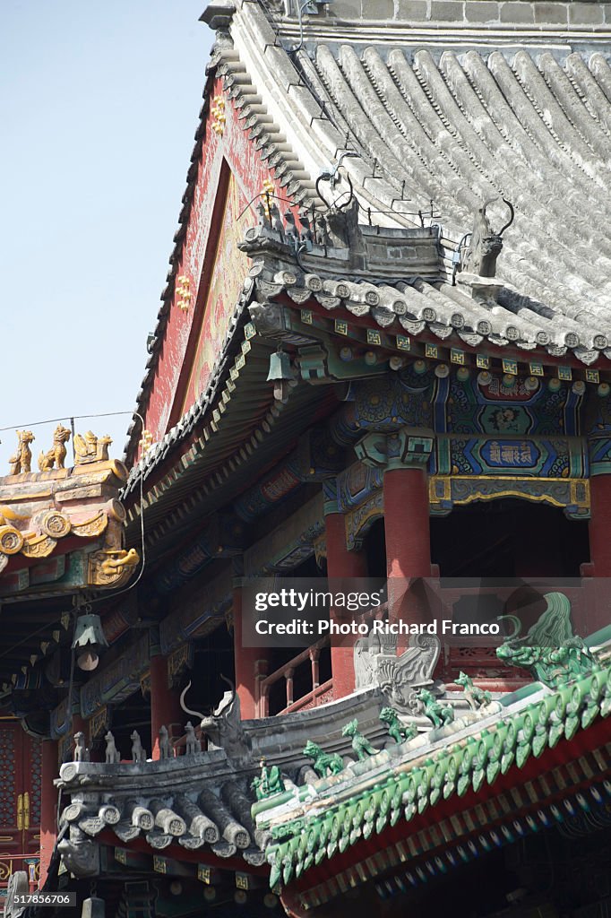 Lama Temple Roof Charms, Beijing