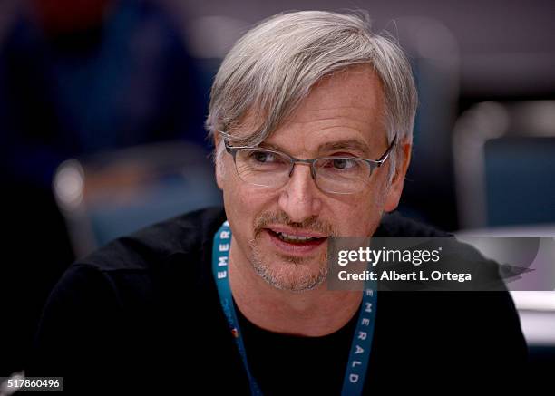 Producer Glen Mazzara promotes A&E's "Damien" on Day 1 of WonderCon 2016 held at Los Angeles Convention Center on March 25, 2016 in Los Angeles,...
