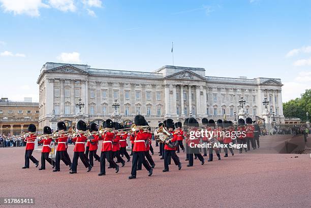 Changing of the Guard at Buckingham Palace, London, UK