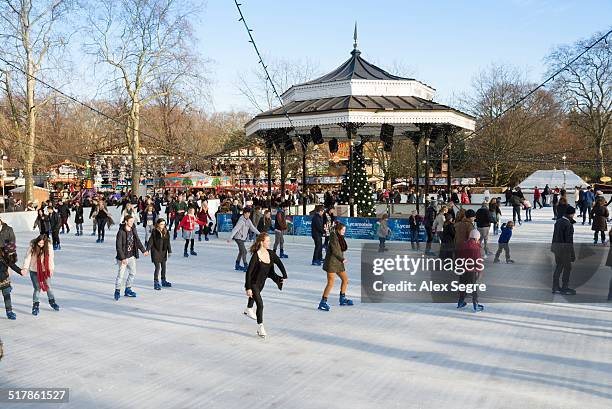 local landmarks - ice rink stock pictures, royalty-free photos & images