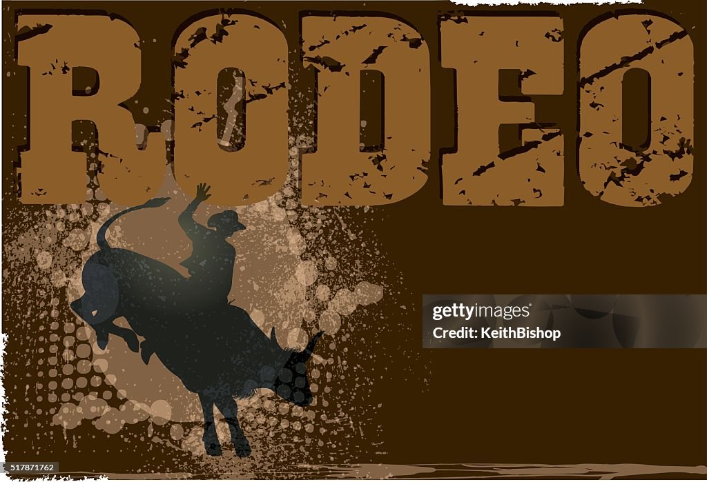 Rodeo Grunge Background High-Res Vector Graphic - Getty Images