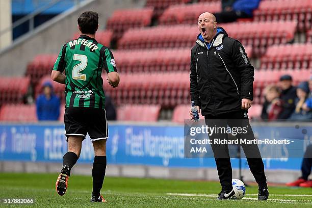 Keith Rafferty Rochdale Wigan Football Photos and Premium High Res Pictures - Getty Images