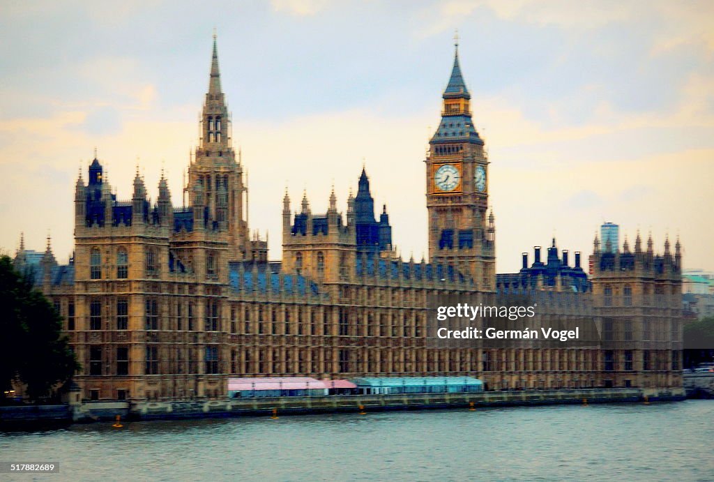 London Houses of Parliament and Big Ben