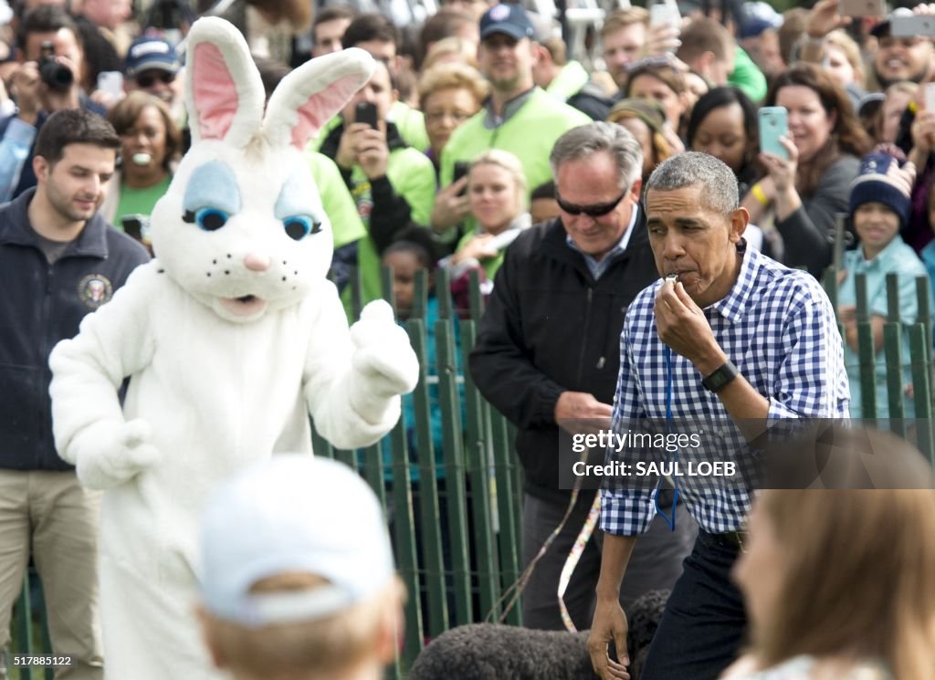 US-POLITICS-EASTER-WHITEHOUSE