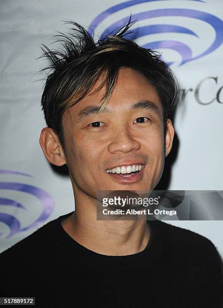 Director James Wan on Day 3 of WonderCon 2016 held at Los Angeles Convention Center on March 27, 2016 in Los Angeles, California.