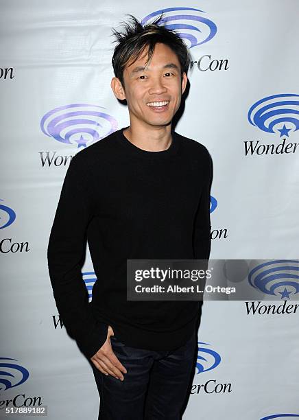 Director James Wan on Day 3 of WonderCon 2016 held at Los Angeles Convention Center on March 27, 2016 in Los Angeles, California.