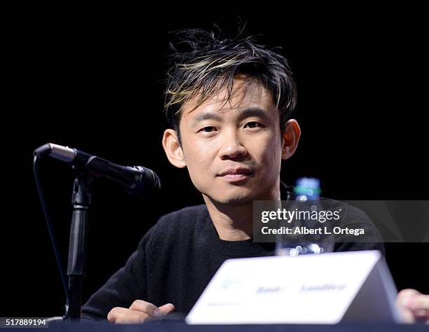 Director James Wan on Day 3 of WonderCon 2016 held at Los Angeles Convention Center on March 27, 2016 in Los Angeles, California.