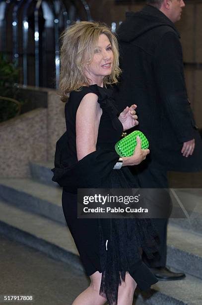 Miriam Lapique attends the Mario Vargas Llosa 80th birthday party at the Villa Magna hotel on March 28, 2016 in Madrid, Spain.