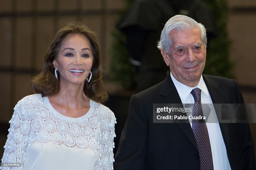Vargas Llosa Celebrates His 80th Birthday