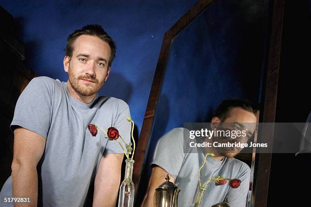 Actor Matthew McFadyen poses at a photoshoot in London on the 23rd of July 2003.