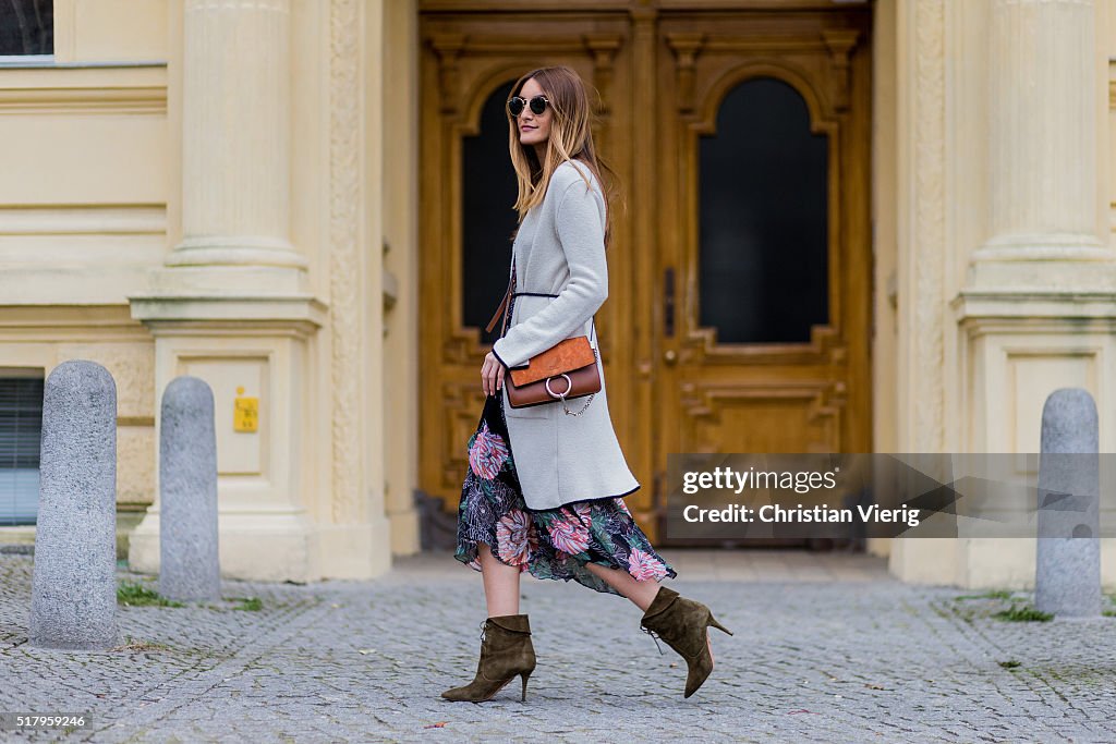 Street Style In Berlin - March 29, 2016