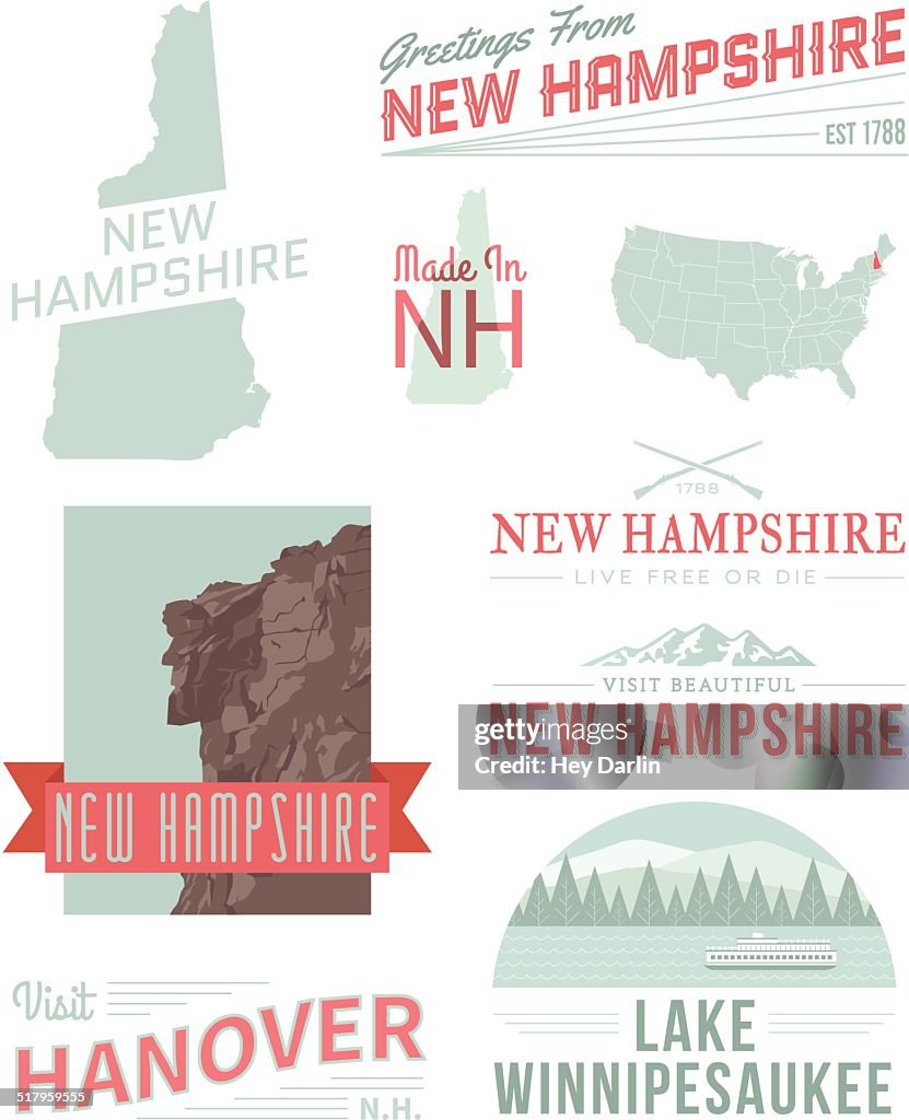 New Hampshire Typography