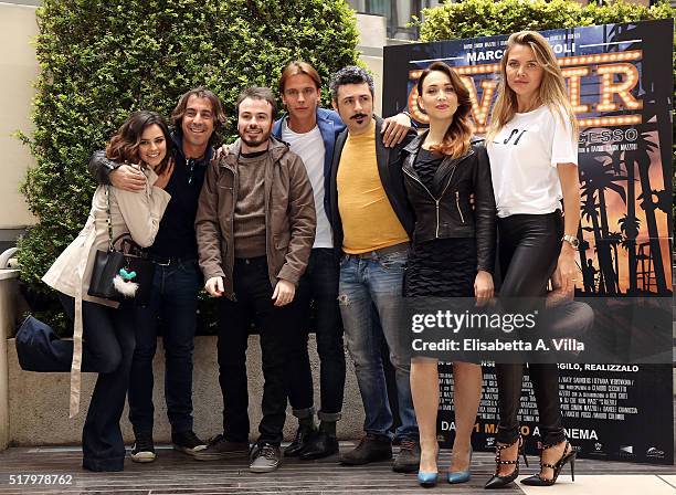 Katy Saunders, Marco Mazzoli, director Davide Simon Mazzoli, Giulio Greco, Dario Eros Tacconelli, Chiara Francini and Tetyana Veryovkina attend a...