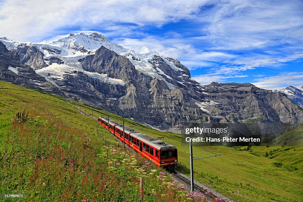 Jungfraujoch Railway, Jungfrau, Bernese Alps
