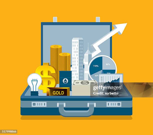 aktentasche - aktenmappe stock-grafiken, -clipart, -cartoons und -symbole
