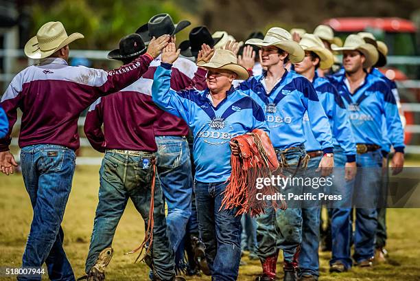 Easter Show Rodeo 66 Royal Easter Show Takes Place In Sydney Stock Photos, High-Res ...