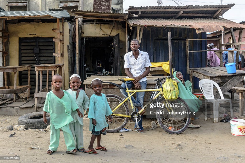Children in Lagos, Nigeria
