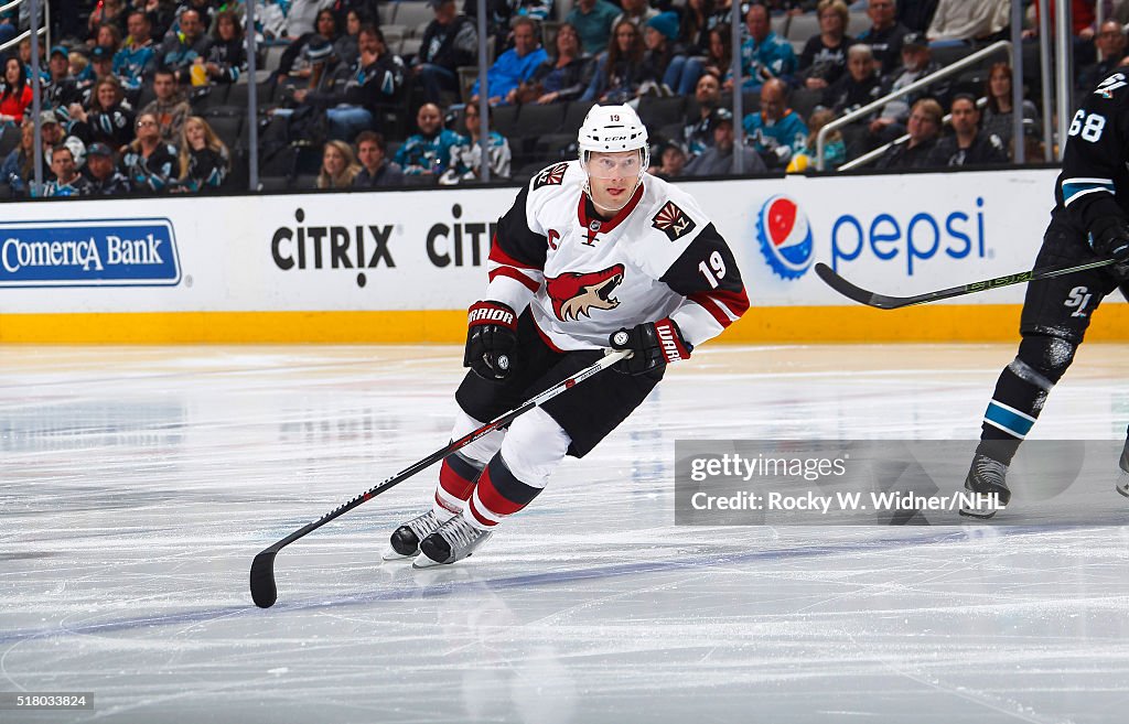 Arizona Coyotes v San Jose Sharks