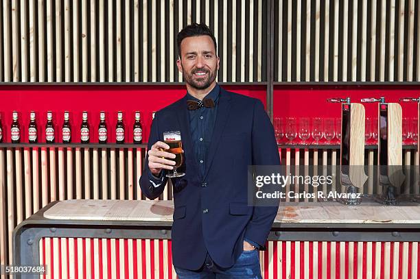 Pablo Pujol attends the Mahou Spot presentation at the Capitol cinema on March 29, 2016 in Madrid, Spain.