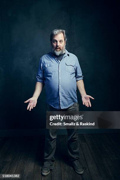 Dan Harmon poses for a portrait in the Getty Images SXSW Portrait Studio Powered By Samsung on March 13, 2016 in Austin, Texas.