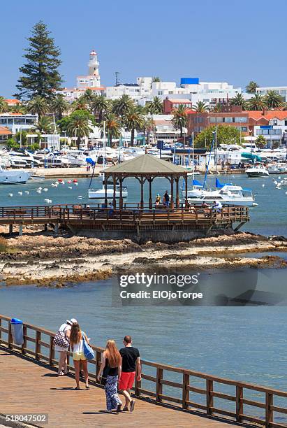 image of "la glorieta" and punta del este harbor, uruguay - punta del este stock-fotos und bilder