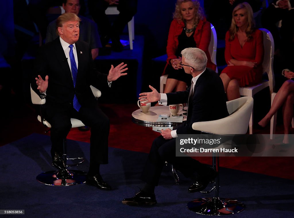 GOP Presidential Candidates Take Part In CNN Town Hall In Milwaukee