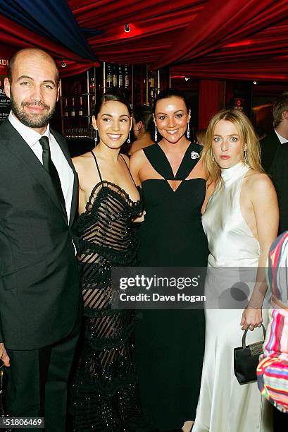 Billy Zane, Kelly Brook, Martine McCutcheon and Gillian Anderson arrive at The British Independent Film Awards at Hammersmith Palais on November 30,...