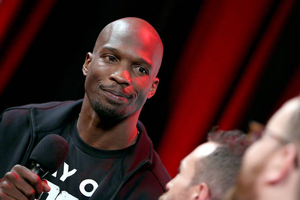 Former NFL player Chad "Ochocinco" Johnson attends as athletes and YouTube stars team for DOOM Videogame Tournament at Siren Studios on March 29,...