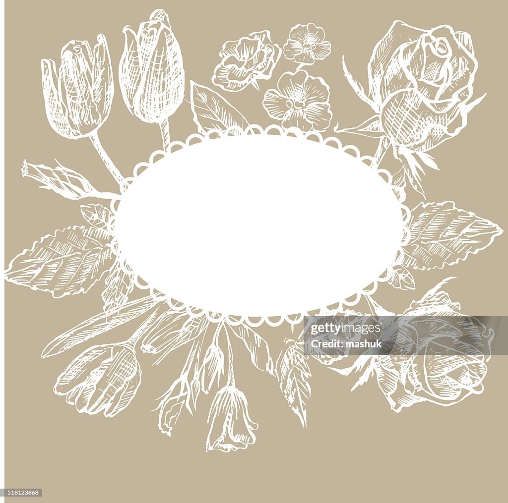 Spring Frame Drawing Spring Frame High-Res Vector Graphic - Getty Images