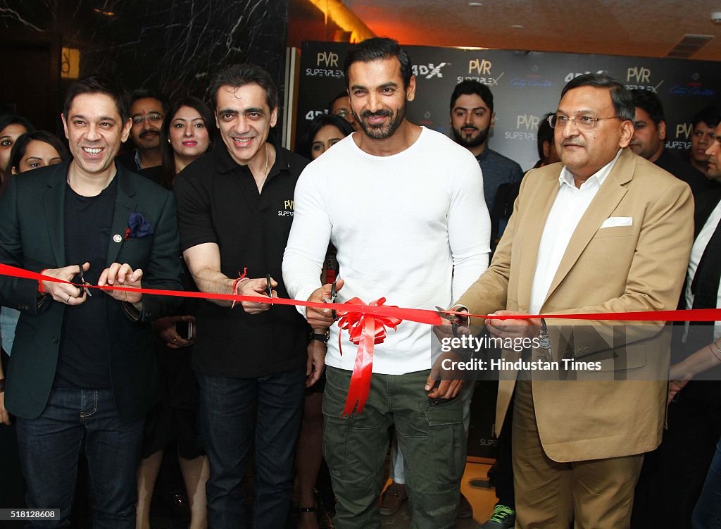 Bollywood actors Arjun Kapoor, Kareena Kapoor Launch Logix City Center And PVR Superplex In Greater Noida
