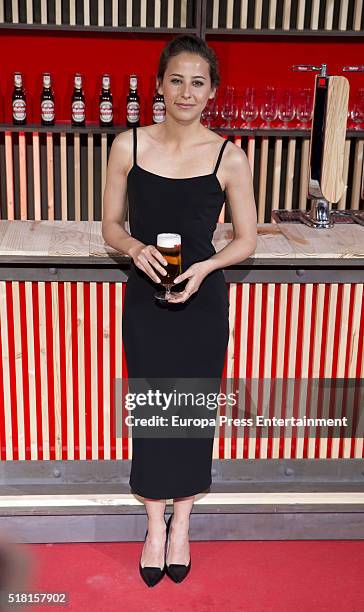 Irene Escolar attends the Mahou Spot presentation at Capitol cinema on March 29, 2016 in Madrid, Spain.