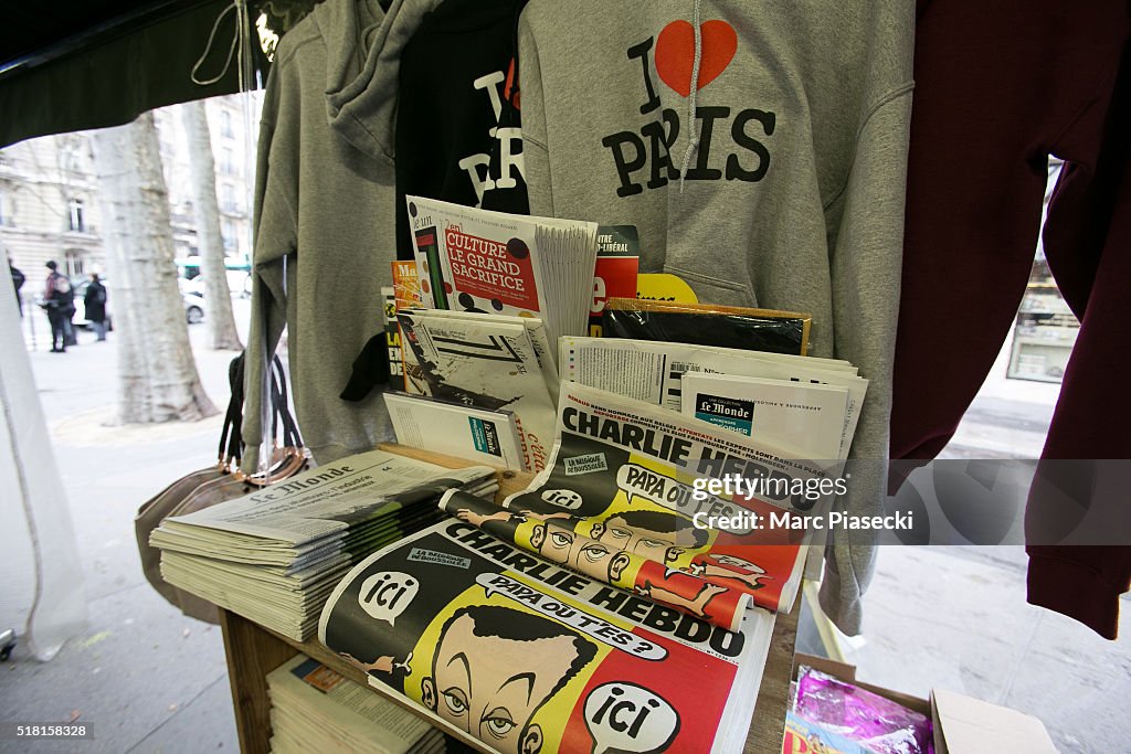 French Satirical Weekly Charlie Hebdo Publishes a Controversial Cover with Singer Stromae After The Brussels Terrorist Attacks