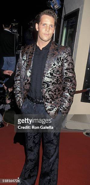 Marcus Thomas attends the world premiere of "Drowning Mona" on February 28, 2000 at Mann Bruin Theater in New York City.