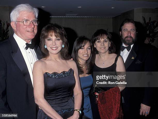 Phil Donahue, Marlo Thomas, Terre Thomas and husband attend 20th Anniversary of St. Jude Children's Hospital Benefit Gala on March 2, 2000 at the...