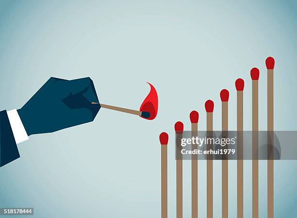 burning - wooden stick stock illustrations