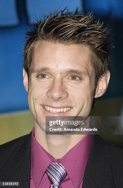 Actor Danny Pintauro arrives at the Project Angel Foods Divine Design 2004 Gala on December 2, 2004 at the Barker Hangar in Santa Monica, California.