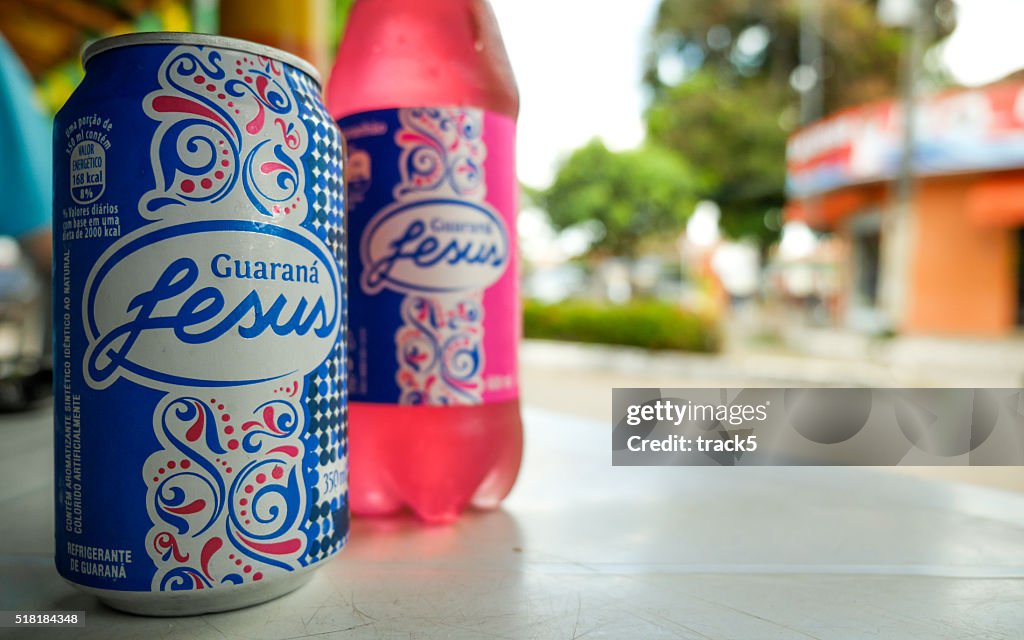 Guaraná jesús enlatada bebida suave