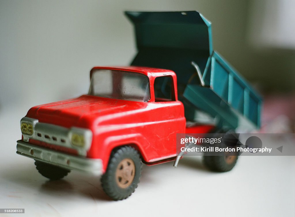 Vintage truck toy