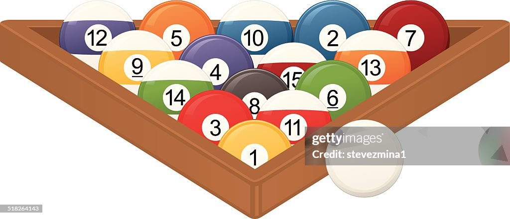 Cartoon Image Of Pool Ball Set High-Res Vector Graphic - Getty Images Cartoon Image Of Pool Ball Set High-Res Vector Graphic - Getty Images