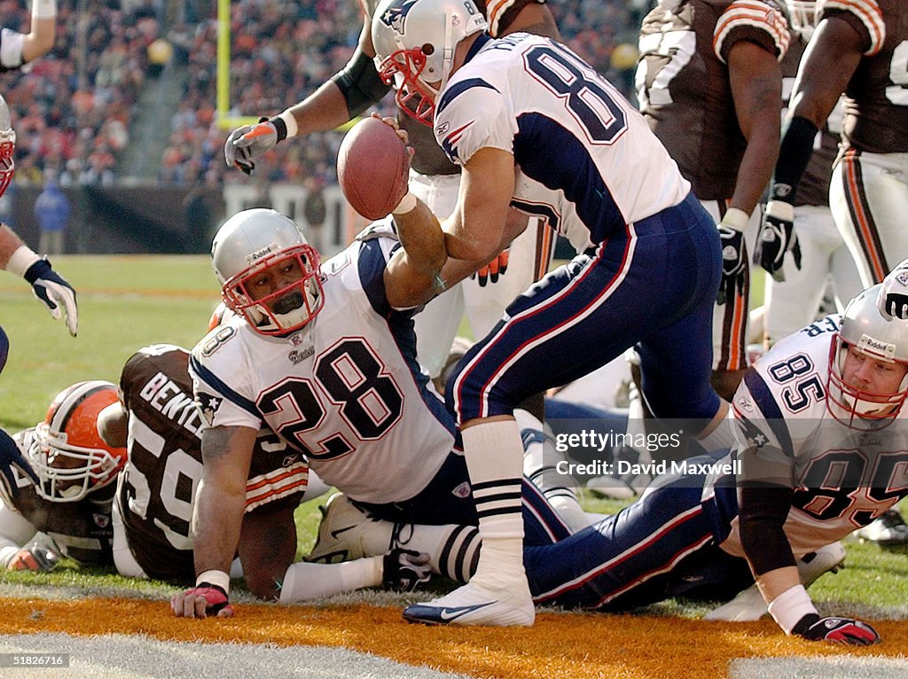 New England Patriots v Cleveland Browns