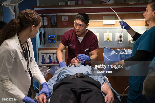 Guilty" Episode 112 -- Pictured: Brian Tee as Dr. Ethan Choi --