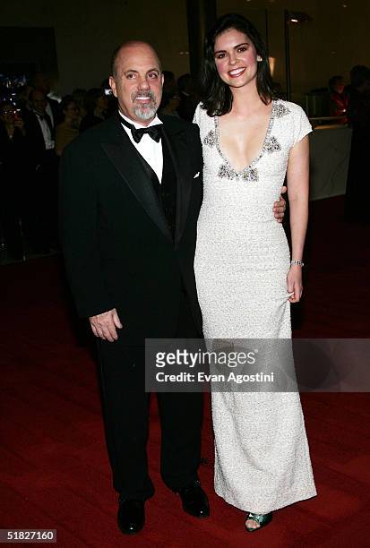 Singer Billy Joel and wife Kate Lee arrive at the 27th Annual Kennedy Center Honors Gala at The Kennedy Center for the Performing Arts December 5,...