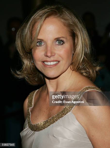 Today Show host Katie Couric arrives at the 27th Annual Kennedy Center Honors Gala at The Kennedy Center for the Performing Arts December 5, 2004 in...