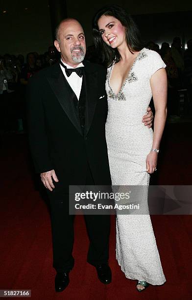 Singer Billy Joel and wife Kate Lee arrive at the 27th Annual Kennedy Center Honors Gala at The Kennedy Center for the Performing Arts December 5,...