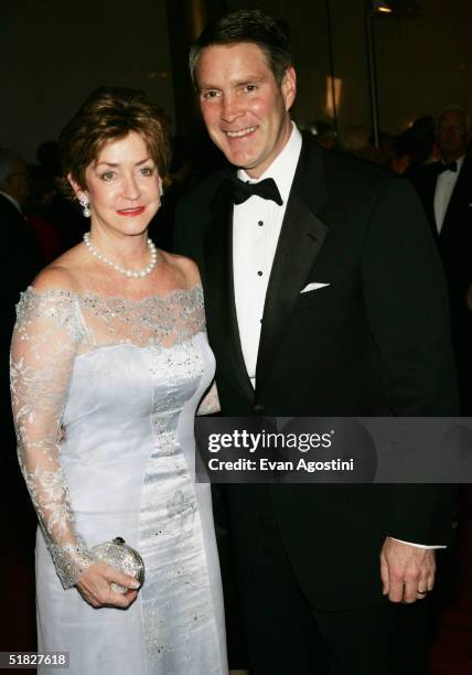 Sen. Bill Frist and wife arrive at the 27th Annual Kennedy Center Honors Gala at The Kennedy Center for the Performing Arts, December 5, 2004 in...